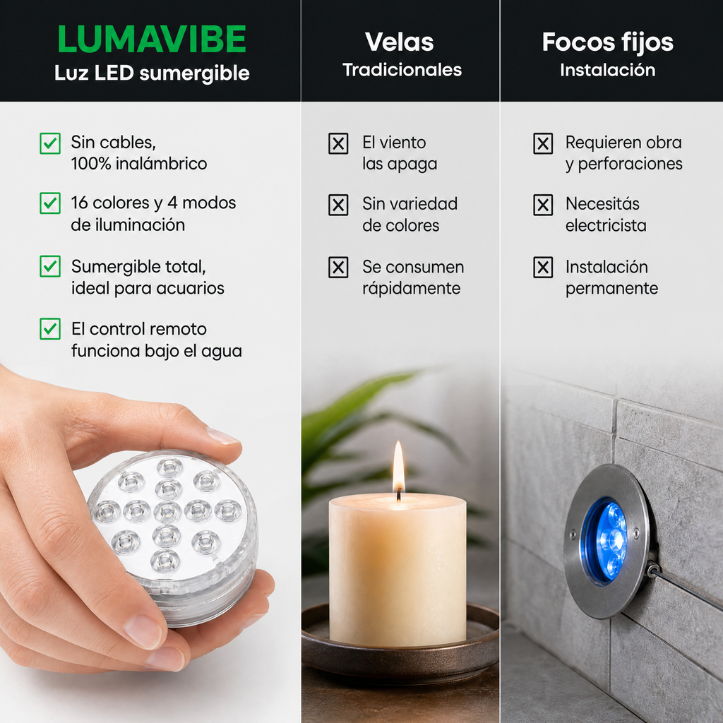 Luz Led Subacuatica De Buceo — vista 2