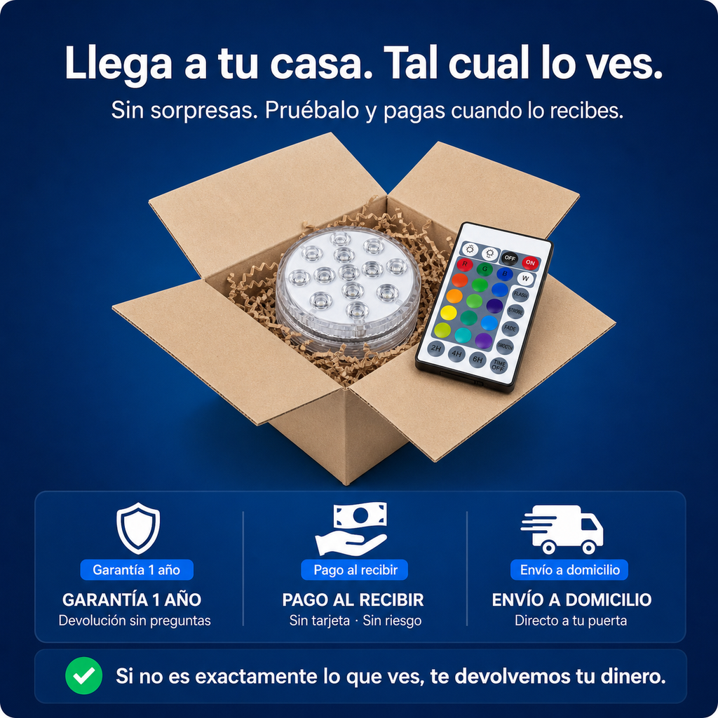 Luz Led Subacuatica De Buceo — vista 7